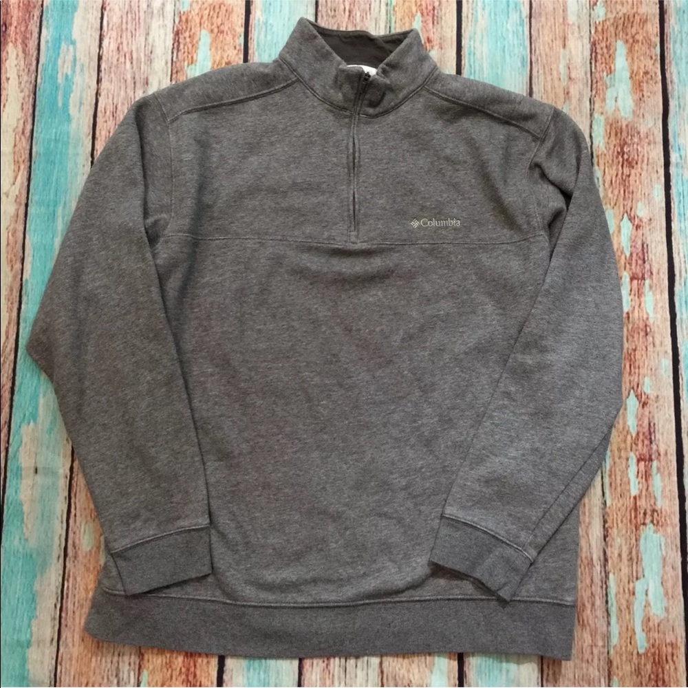 Columbia Pullover Sweatshirt 1/4 Zip Men's XL